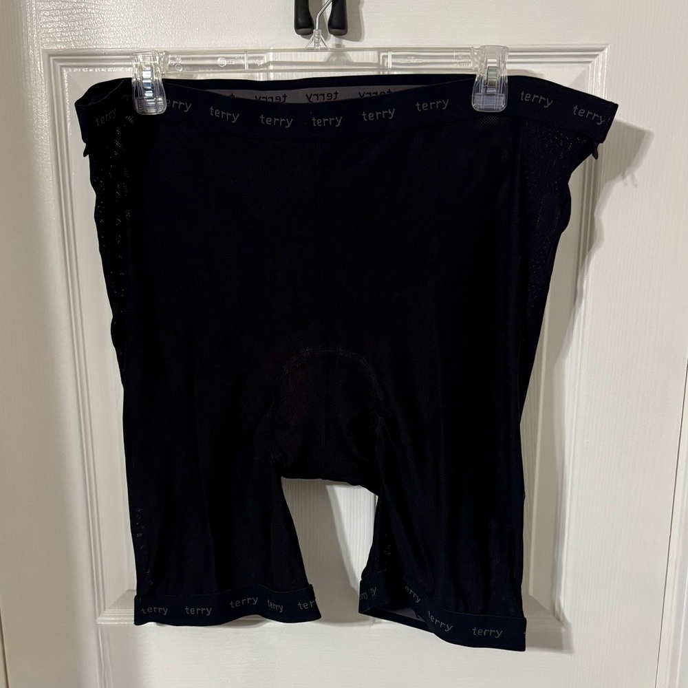 Black Terry Cycling Under Shorts Size XXXXL